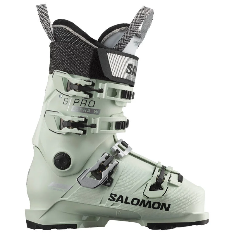 Durable skis for rough terrain-Salomon S/PRO Alpha 100 W Ski Boots - Women's 2024