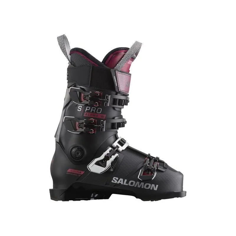 Ski boots for knee support-Salomon S/Pro Alpha 110 W GW EL