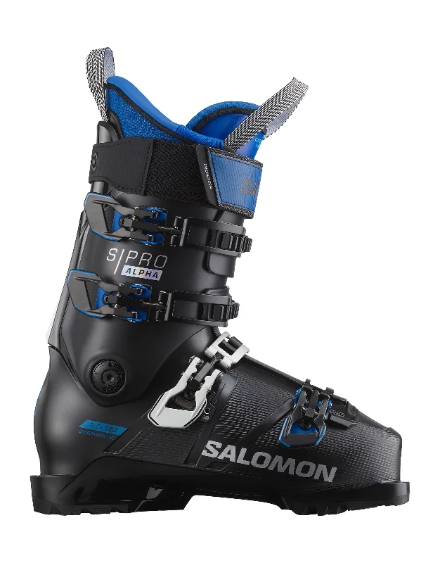 Affordable ski boots online-Salomon S/Pro Alpha 120 EL Ski Boots