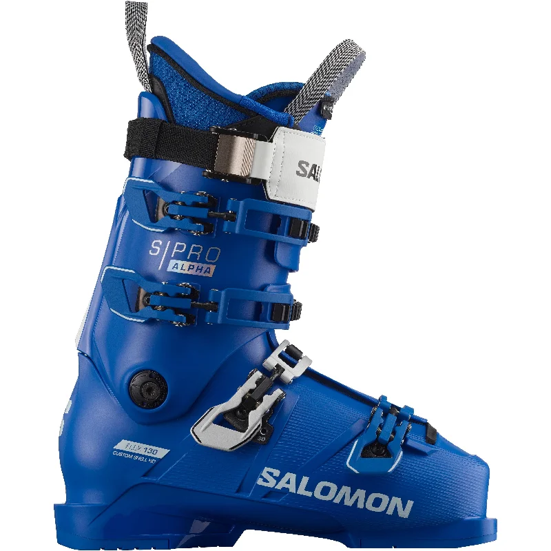 Lightweight ski boots reviews-Salomon S/PRO Alpha 130 EL Race