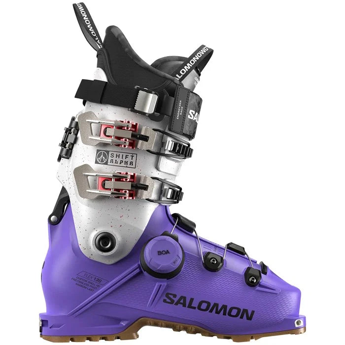 Ski boots for rubber-Salomon Shift Alpha BOA 130 Alpine Touring Ski Boots 2025