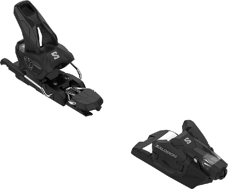 Ski Bindings for Slalom Practice-Salomon Strive 12 GW Ski Bindings - Black/Silver 2024