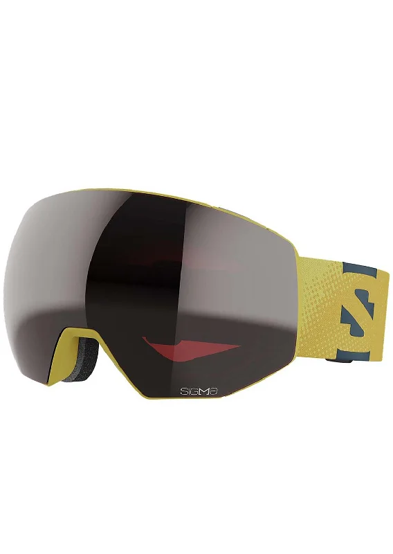 Goggles with minimalist frames-Salomon Unisex Radium Prime Sigma Snow Goggles