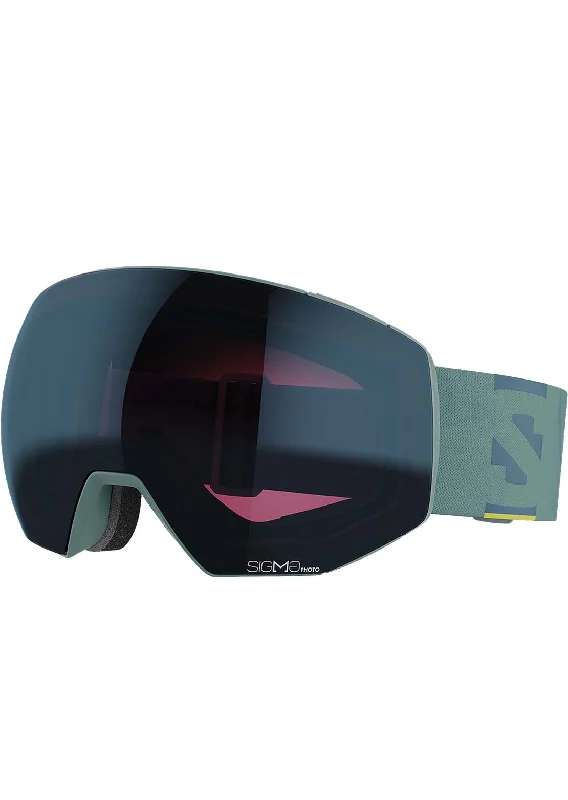 Goggles with glare reduction-Salomon Unisex Radium Prime Sigmaphoto Snow Goggles