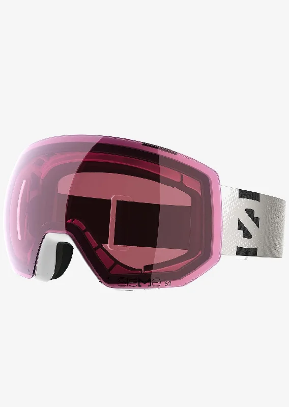 Goggles with scratch-proof coating-Salomon Unisex Radium Pro Sigma Snow Goggles