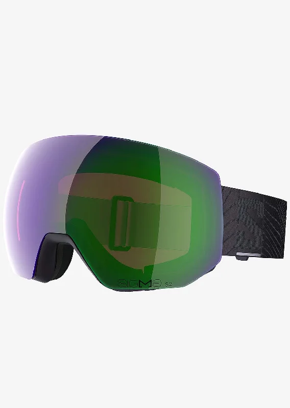 Goggles for lake diving-Salomon Unisex Radium Pro Sigma Snow Goggles