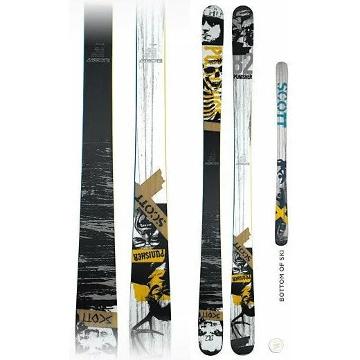 Skis with strong tips-Scott Punisher Ski