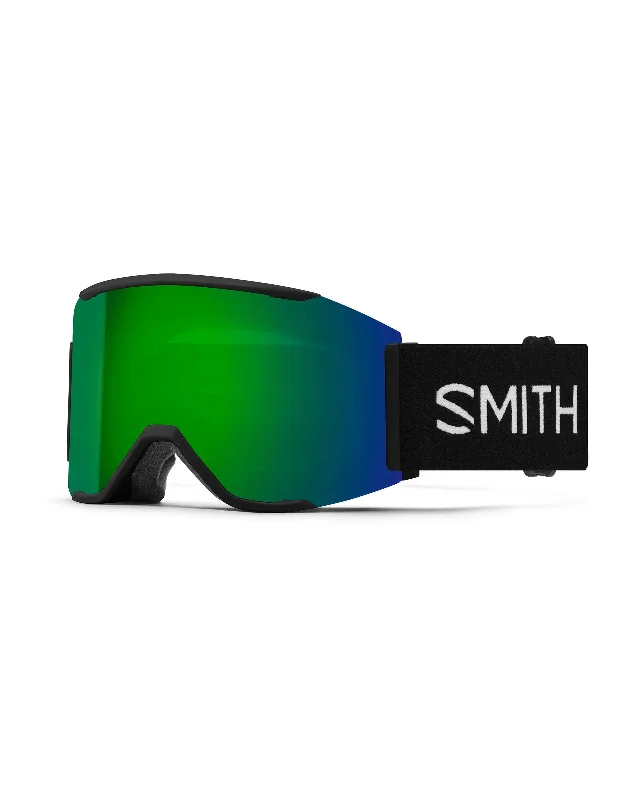 Goggles with garnet tones-Smith Squad Mag Low Bridge Fit Ski Goggles