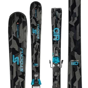 Affordable skis for men-Stockli Montero AR Skis with Binding 2025