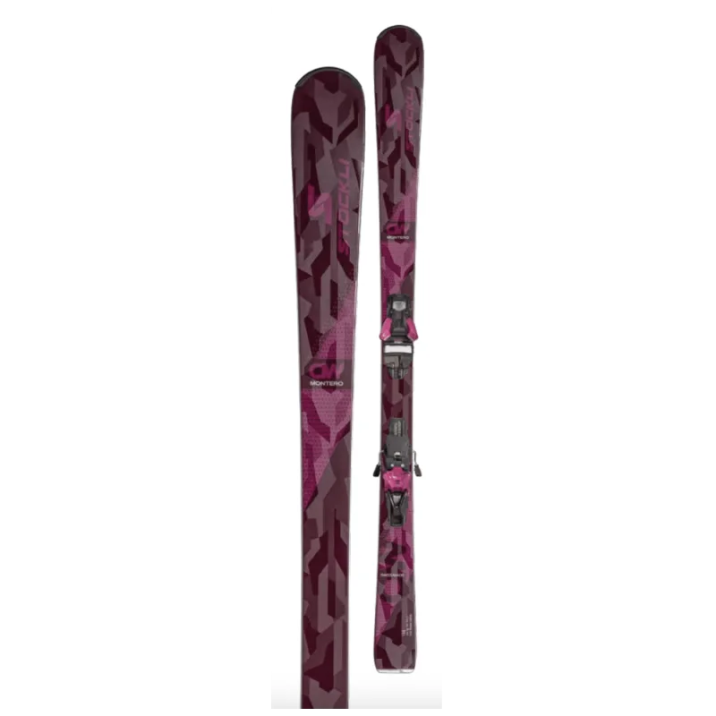 Skis with sleek edges-Stockli Montero AW Women's Skis + Strive 11 Binding 2025