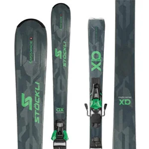 Best skis for tight trails-Stockli Montero AX Skis with Binding 2025