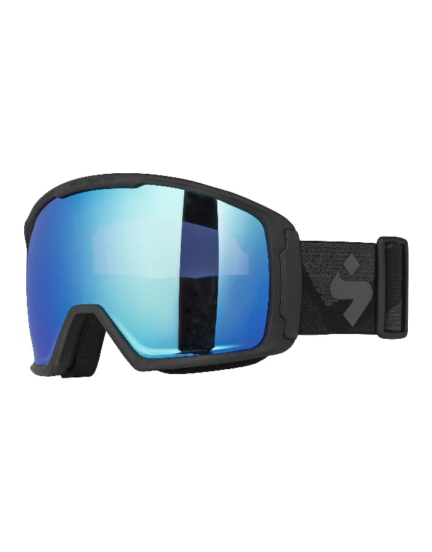 Goggles with quilted straps-Sweet Protection Clockwork MAX RIG Reflect Ski Goggles with Extra Lens