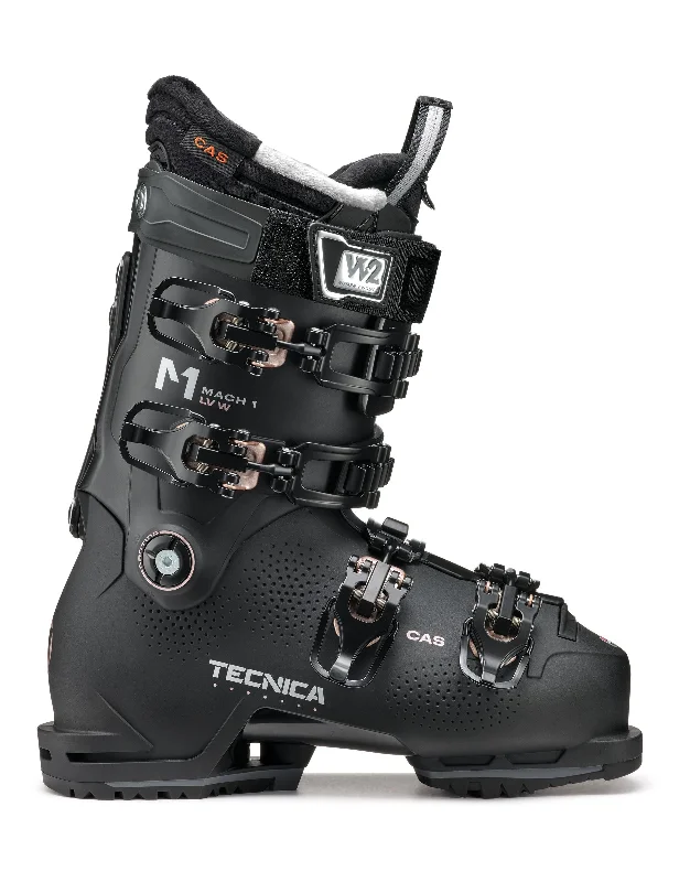 Ski boots for shin pain-Tecnica Mach 1 105 LV GW TD Womens Ski Boots