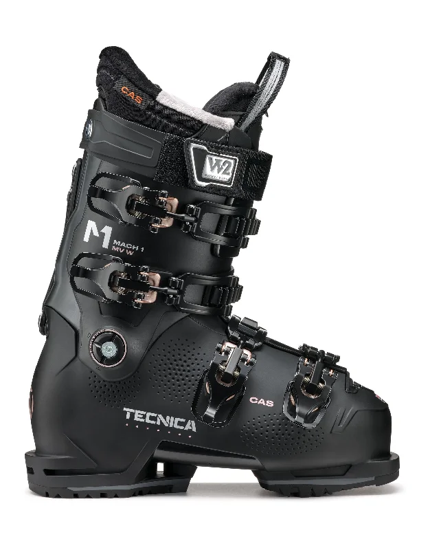 Ski boots for hydration packs-Tecnica Mach1 105 MV GW TD Womens Ski Boots