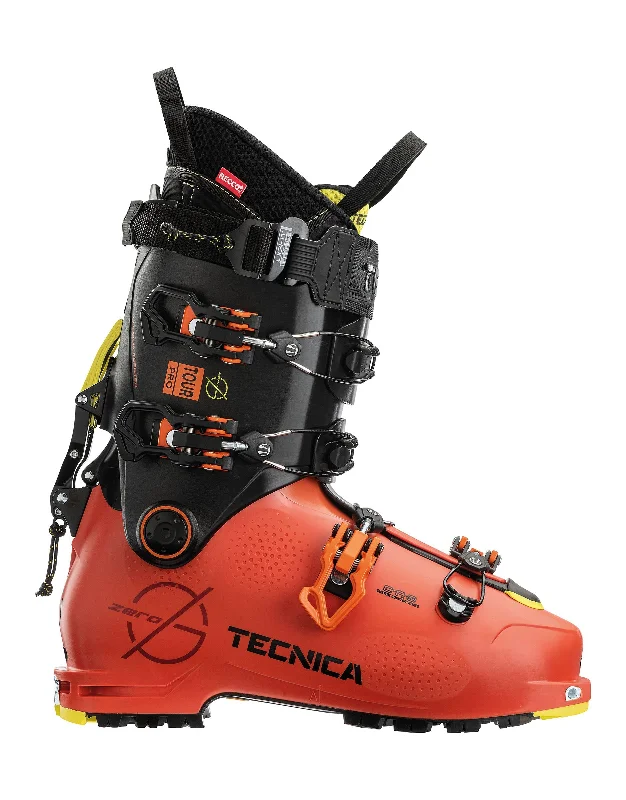 Ski boots for antiques-Tecnica Zero G Tour Pro Alpine Touring Ski Boots - Orange/Black/Yellow