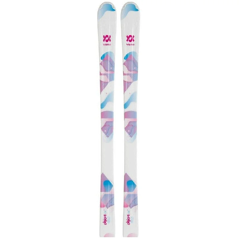 High-performance skis for kids-Volkl Chica V Motion skis incl bindings