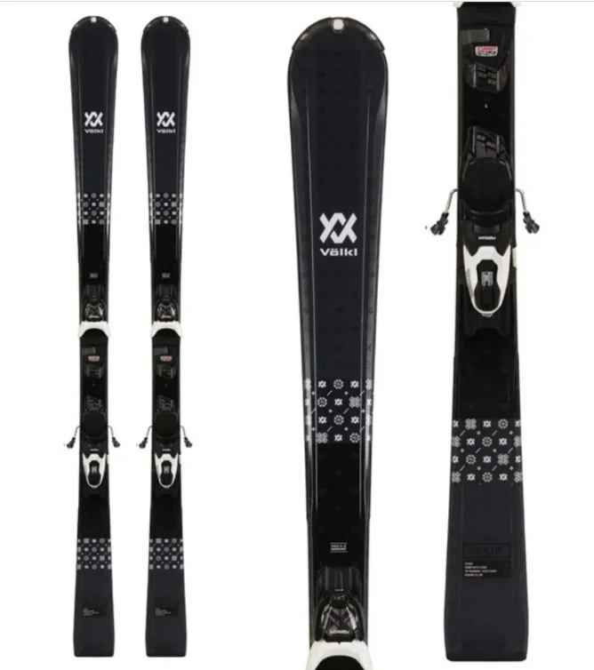 Skis with durable edges-Volkl Flair 7.2 Skis (Bindings Included)