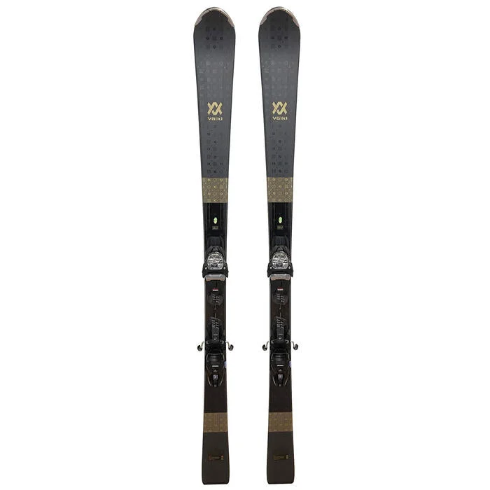 Best skis for off-trail-Volkl Flair 7.2 Skis (Bindings Included)