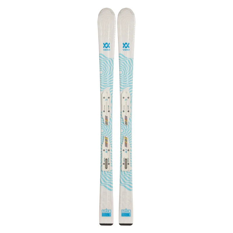 Top skis for icy trails-Volkl Flair Jr + 4.5 Skis - Kids'