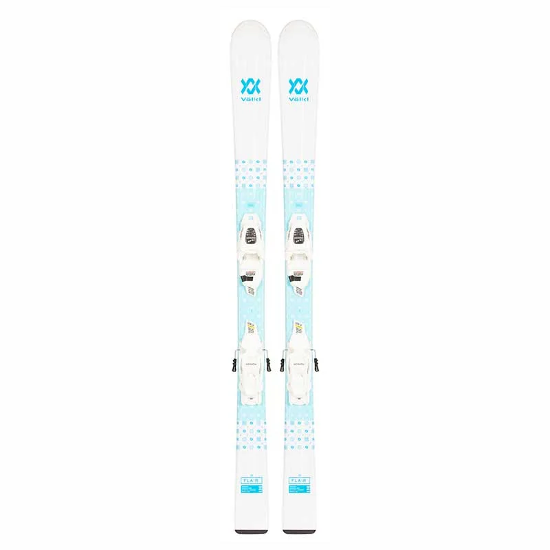 Top-rated skis for kids-Volkl Flair Jr + 7.0 Skis 2023 - Junior