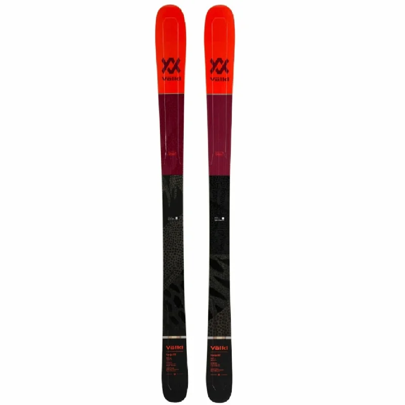 High-performance skis for teens-Volkl Kenja 88 with bindings