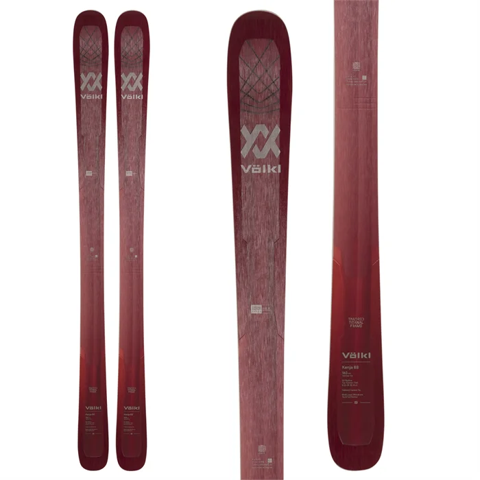 Skis for slushy slopes-Volkl Kenja 88 Skis 2023