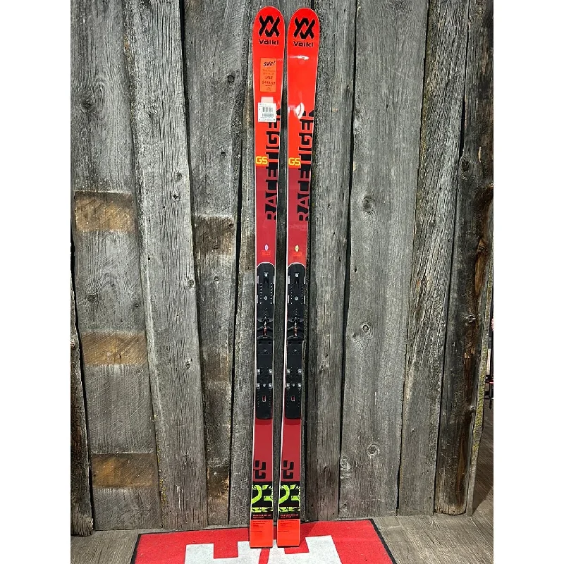 Skis with durable tips-Volkl RACETIGER GS X WC 23