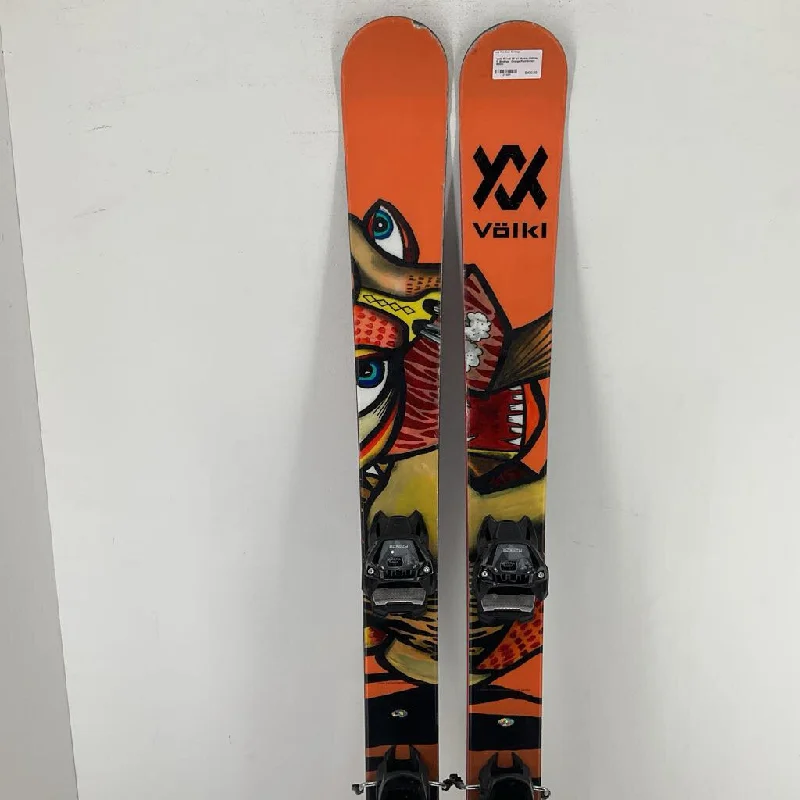 Affordable skis for students-Volkl Revolt 95 w/ Marker Griffon 13 Bindings