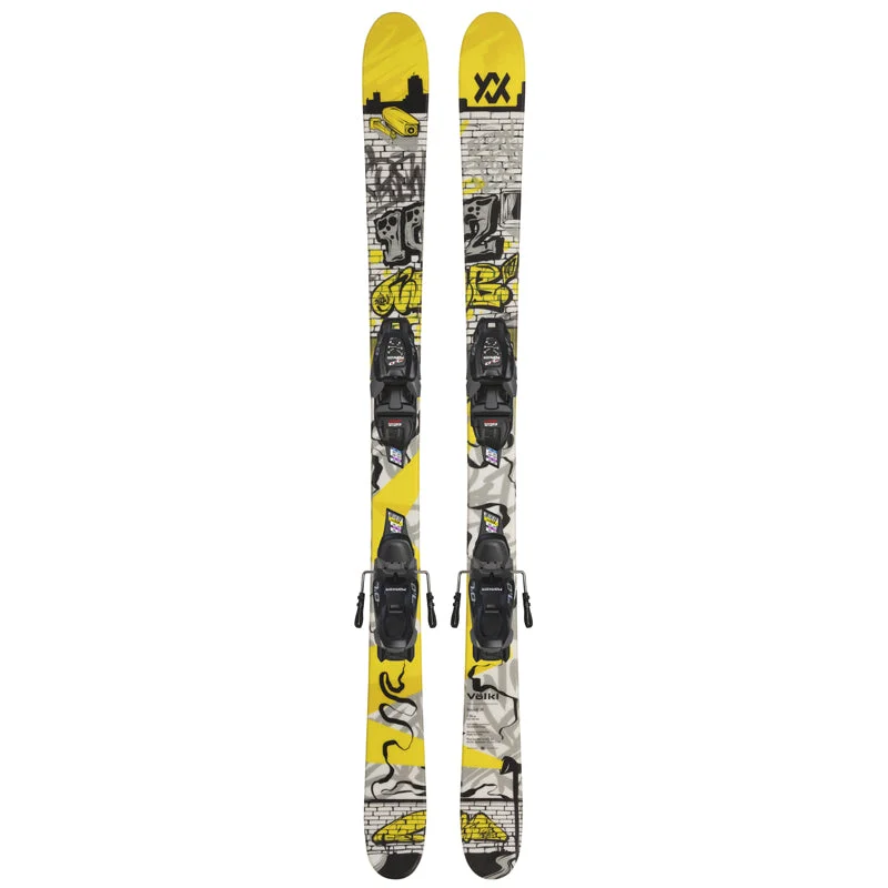 Top skis for steep trails-Volkl Revolt Jr Urban + 7.0 Skis - Kids'  2025