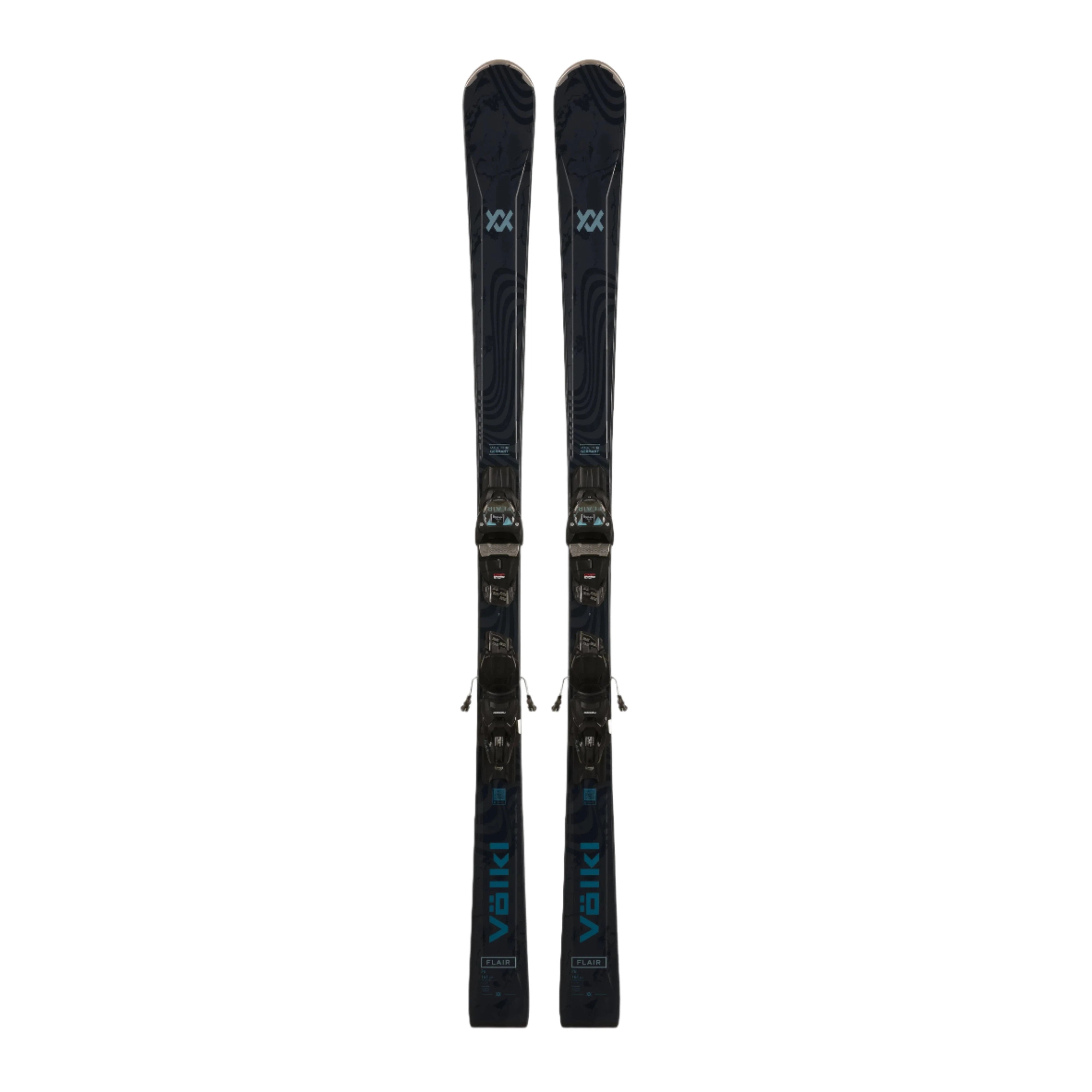 Affordable skis for seniors-Volkl Flair 76 Ski + Binding 2025